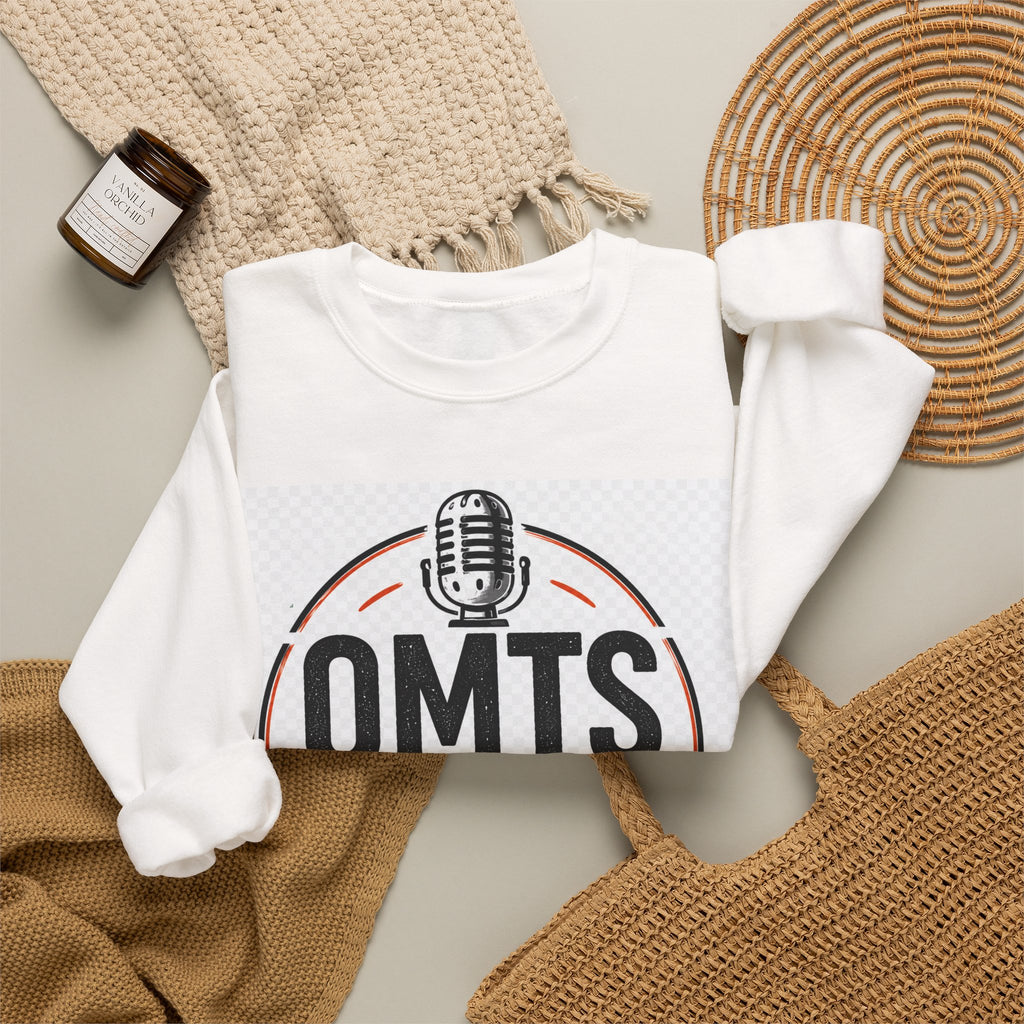 White — Official OMTS Podcast Crewneck Sweatshirt