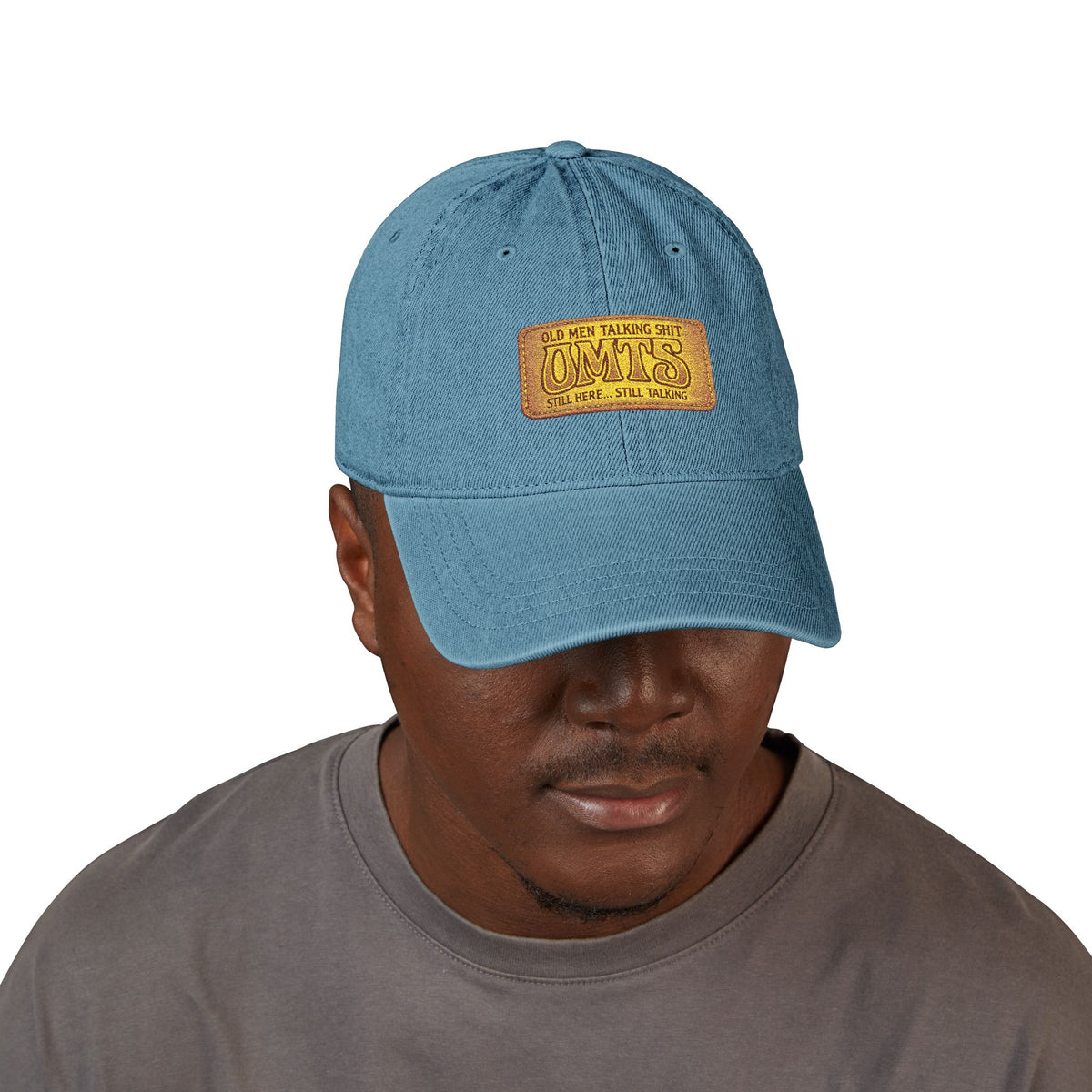 Black Denim — OMTS Vintage Patch Hat