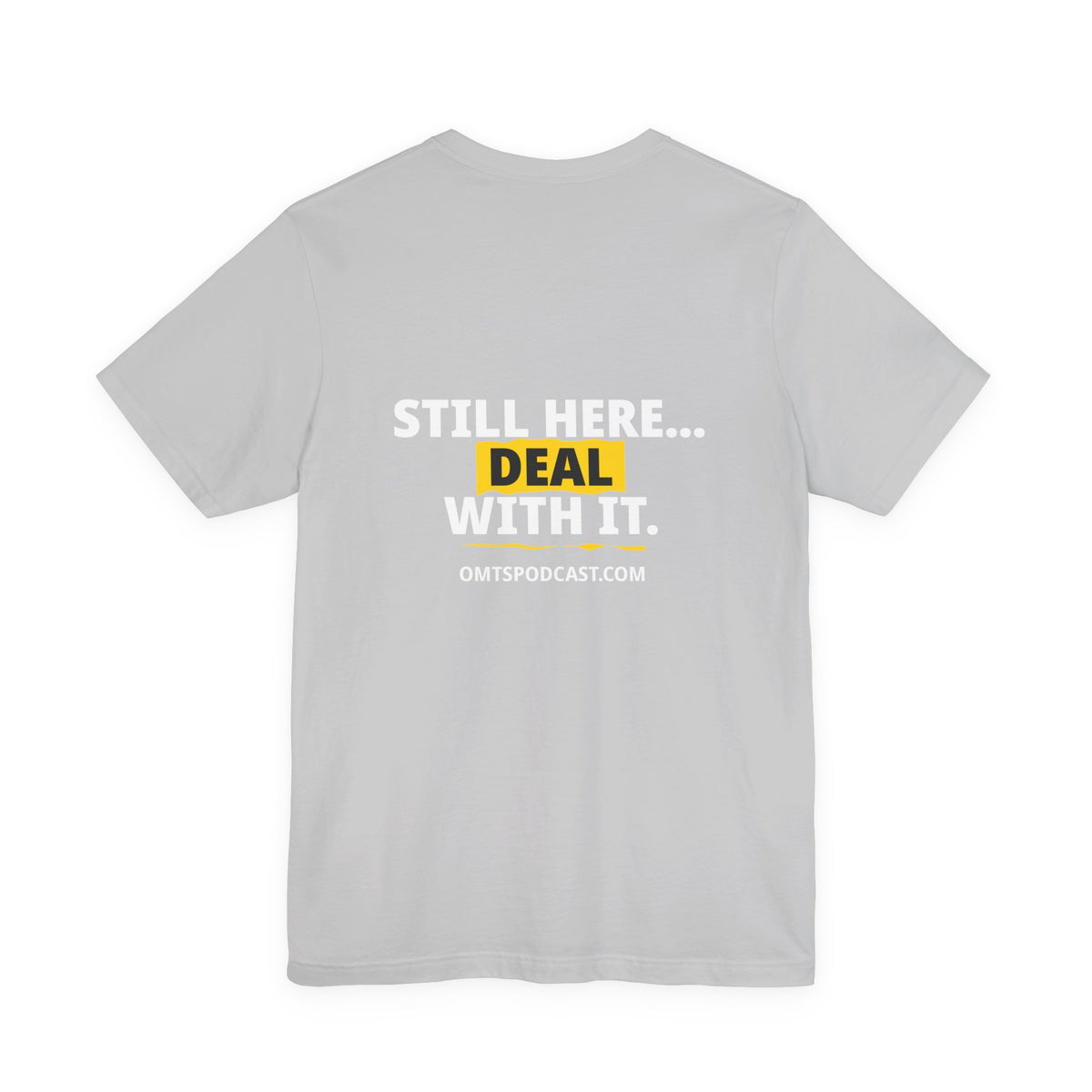 Athletic Grey — Official OMTS Logo Tee — Premium Quality