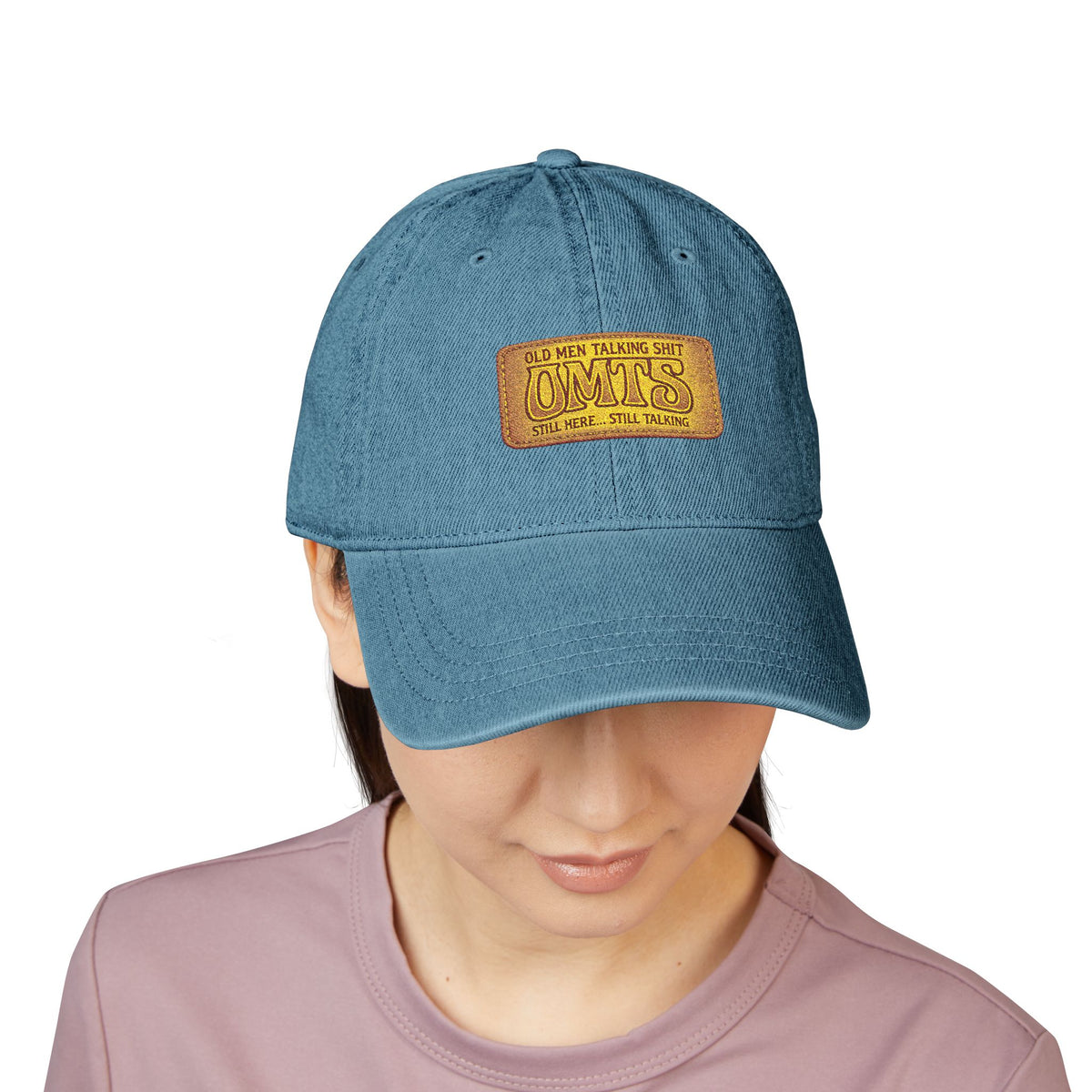Black Denim — OMTS Vintage Patch Hat