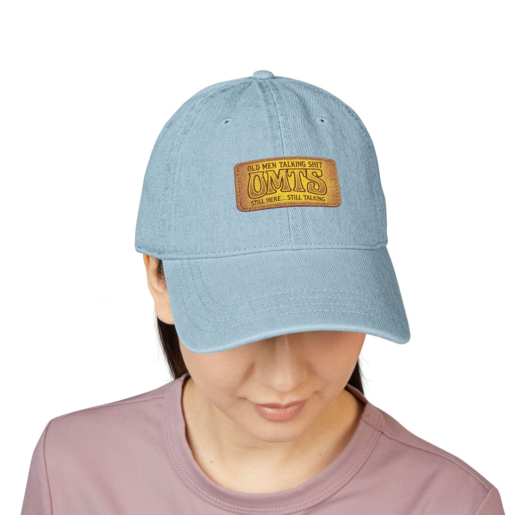 Black Denim — OMTS Vintage Patch Hat
