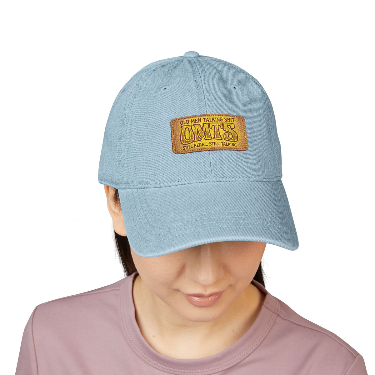 Black Denim — OMTS Vintage Patch Hat