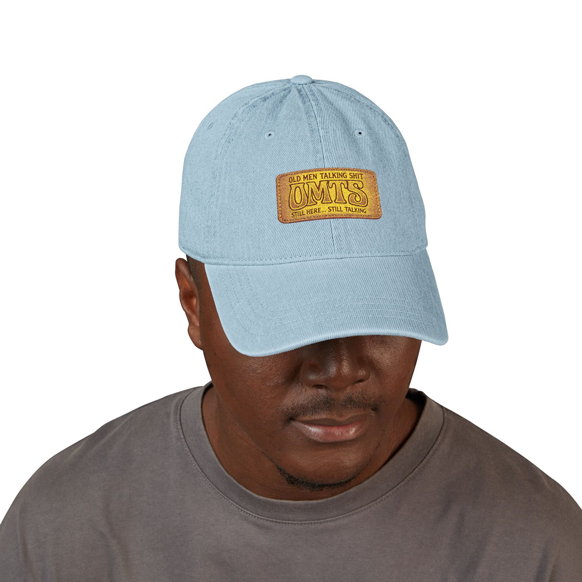 Black Denim — OMTS Vintage Patch Hat